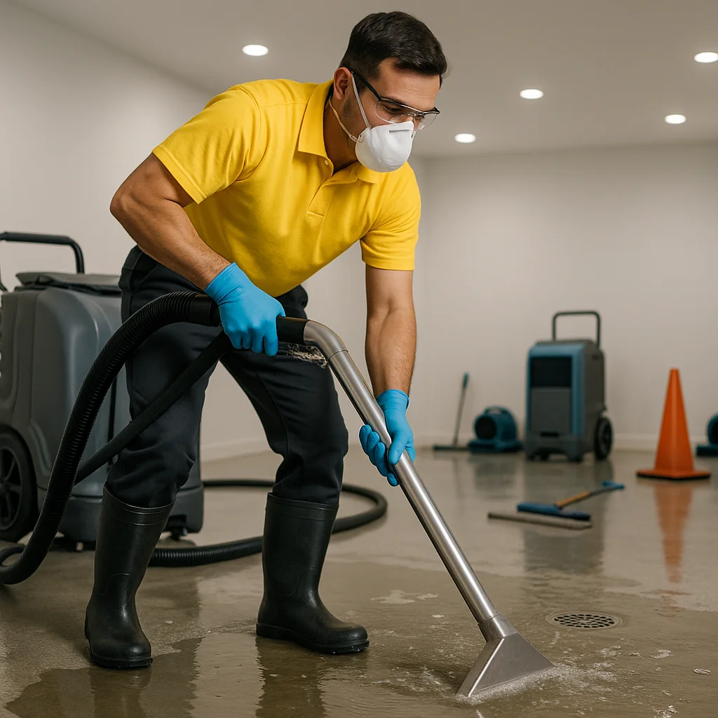 Water Damage Restoration Noblesville Pros basement sewage backup cleanup services - Noblesville