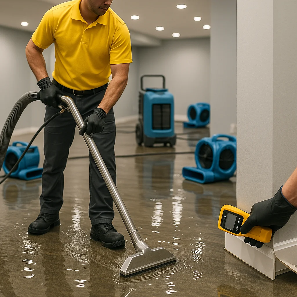 Water Damage Restoration Noblesville Pros basement water damage restoration services - Noblesville