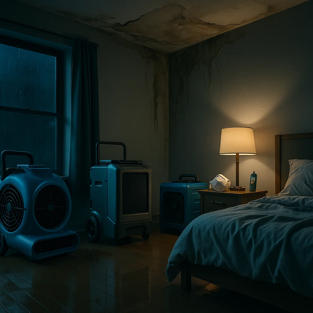 Can You Sleep in a Water-Damaged Home Safely?