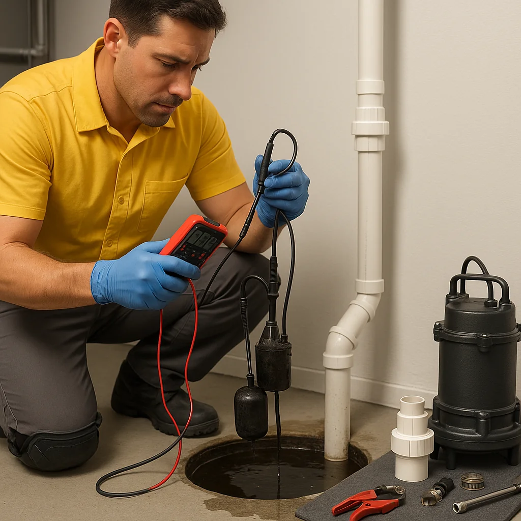 Water Damage Restoration Noblesville Pros emergency sump pump failure services - Noblesville