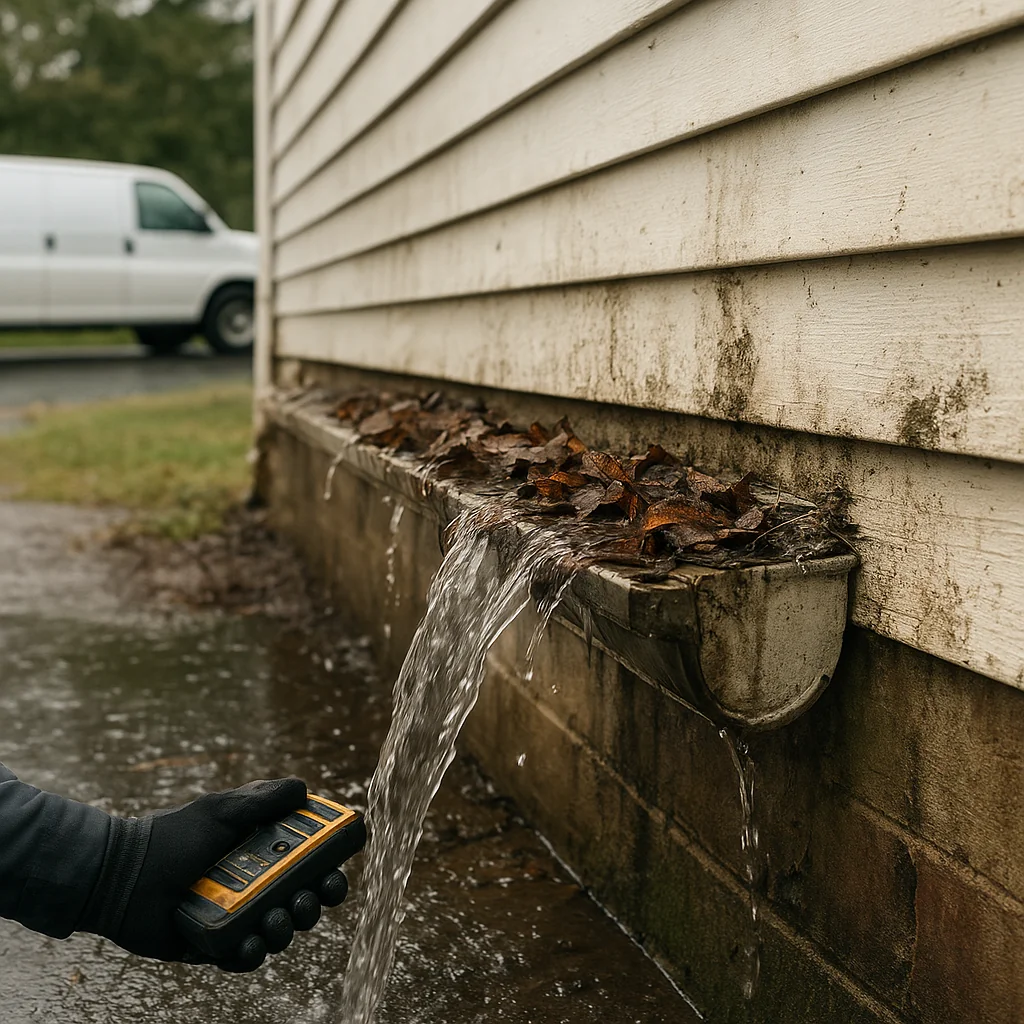 How Gutter Overflow Leads to Home Water Damage