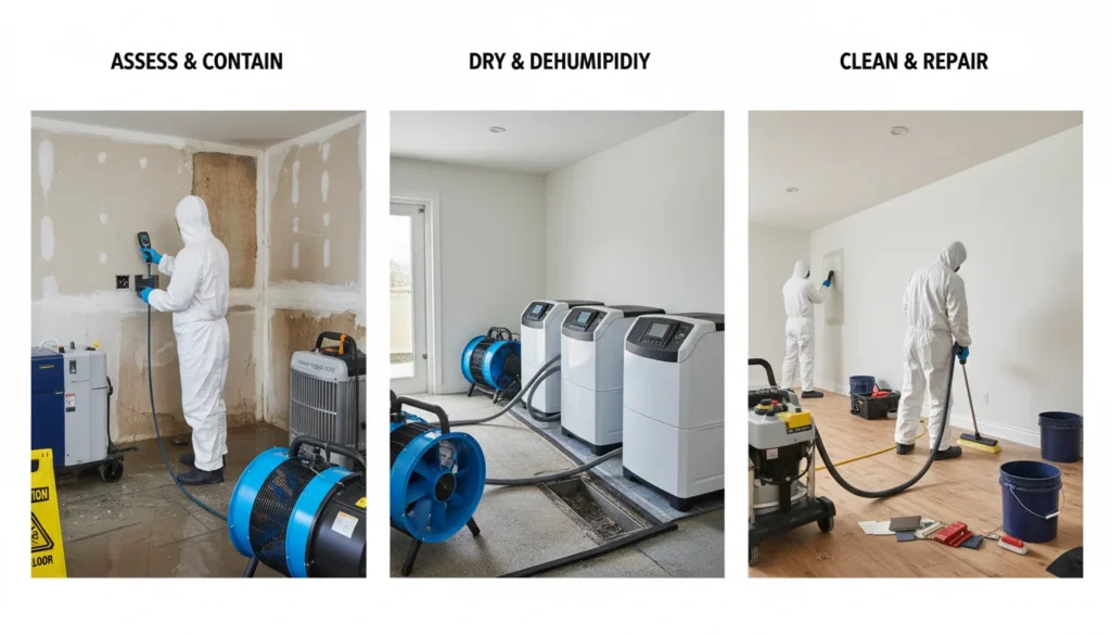 How the Water Damage Restoration Process Works