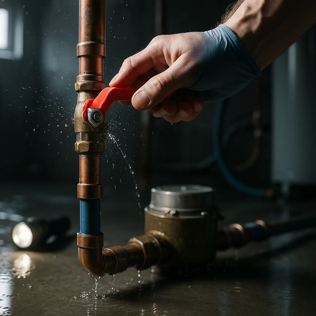 How to Shut Off Water Fast During a Home Emergency?