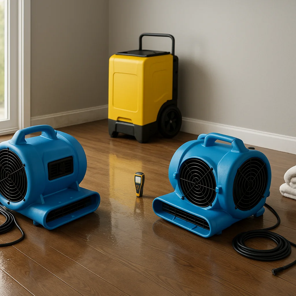 Should You Use a Fan After Water Damage at Home?