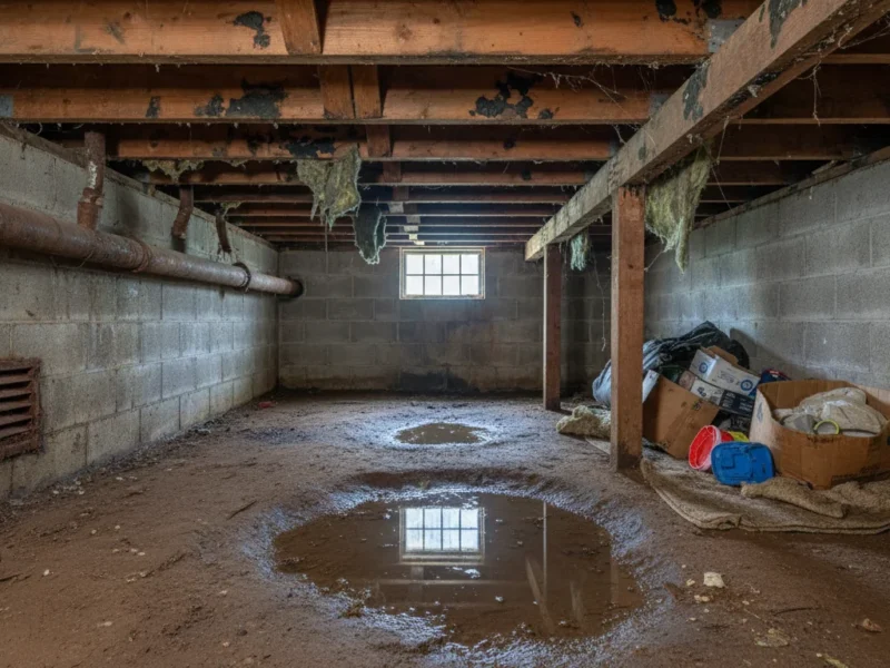 Signs Your Crawl Space Has Water Damage