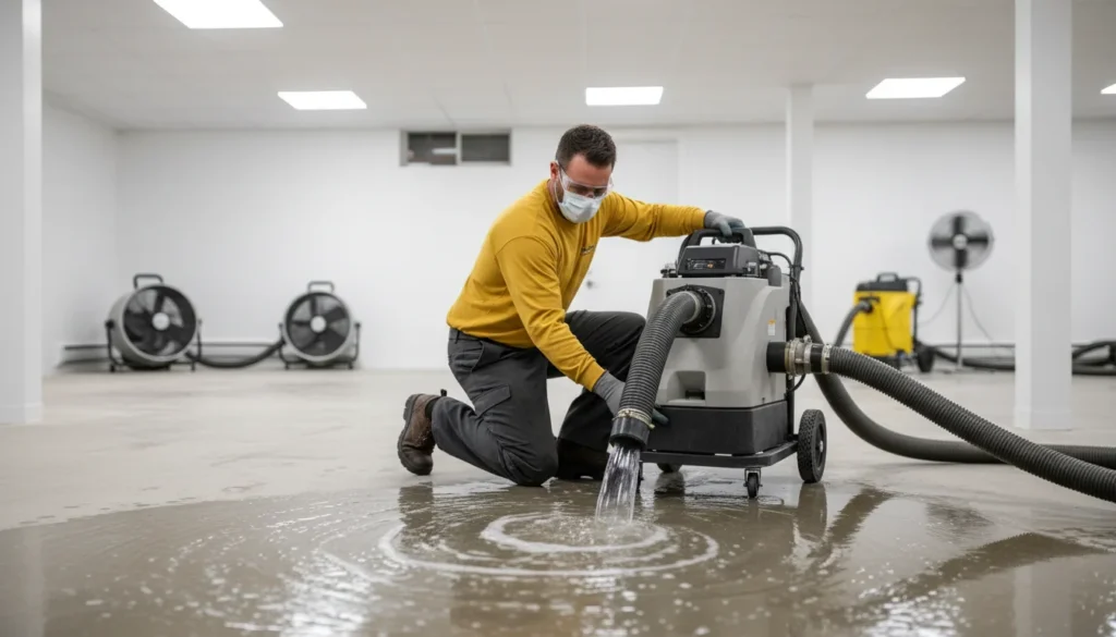 Water Damage Restoration Noblesville Pros snowmelt water damage restoration services - Noblesville
