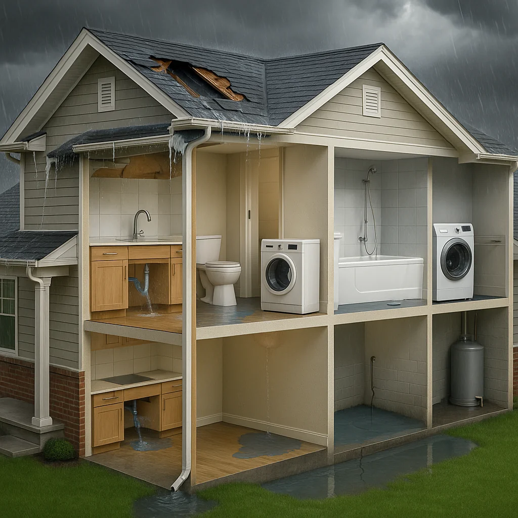 Top Causes of Water Damage in Noblesville Homes