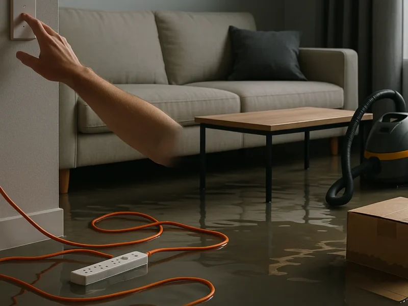 What NOT to Do After Water Damage at Home