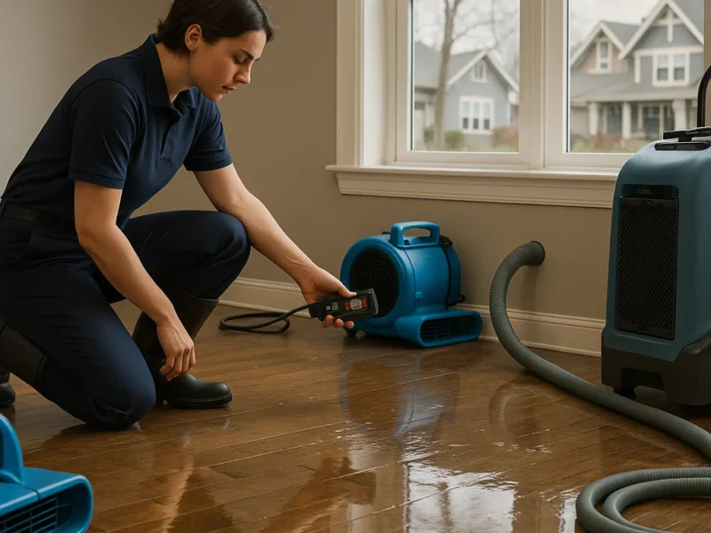 Who to Call After Water Damage in Noblesville
